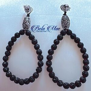 Bedazzled Me Earrings 🖤